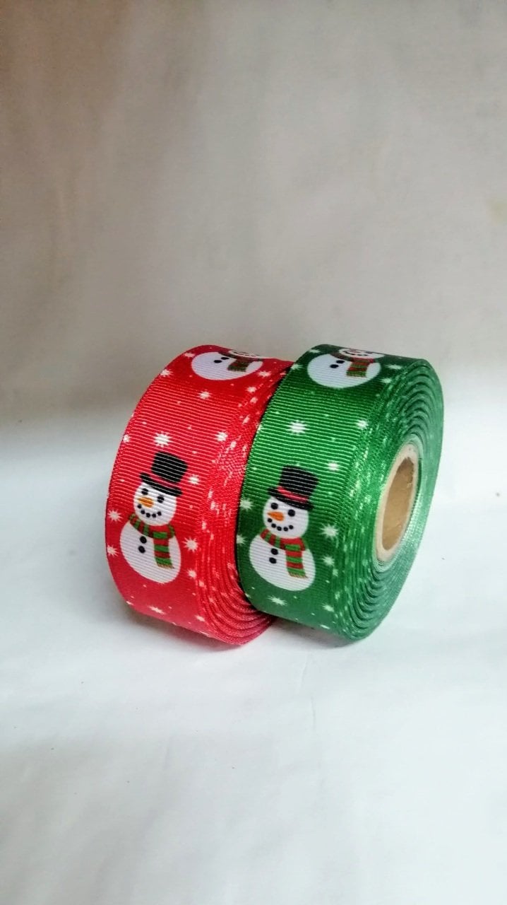 3 Cm (20 Mt.) Kardan Adam Yılbaşı Grogren Kurdele