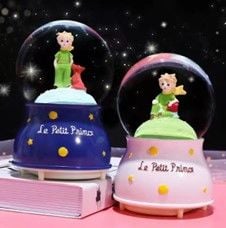 Mini Boy Küçük Prens Kar Küresi Işıklı 6.5 cm