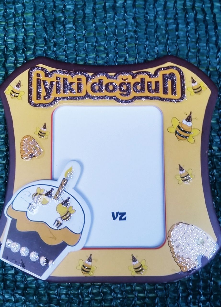 iyi ki doğdun magnet çerçeve İyi ki doğdun altın çerçeve 25 li