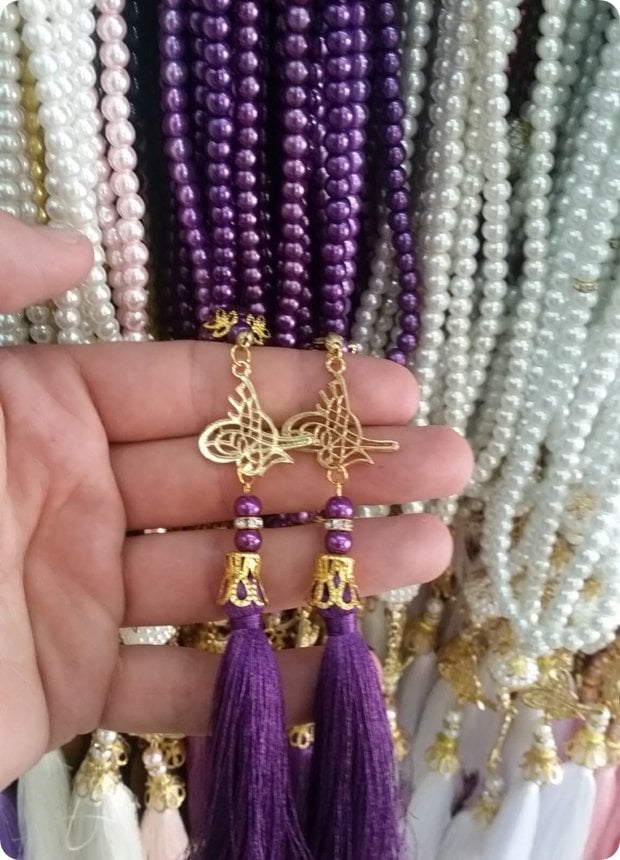 Osmanlı Tuğralı İnci Tesbih Mevlüt, Bebek