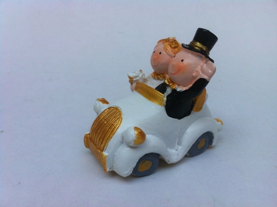 Gelin damat arabalı nikah şekeri