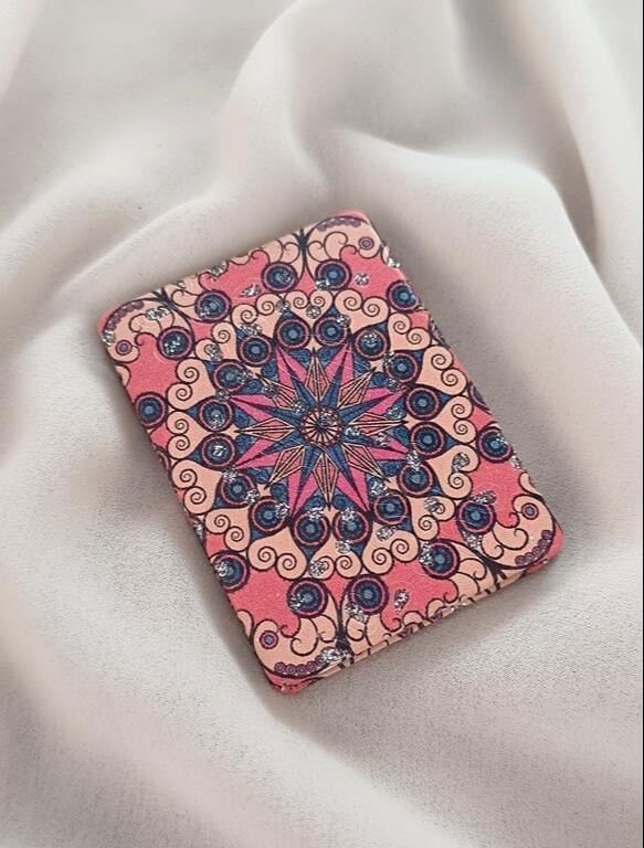 12'li Büyüteçli Dikdörtgen Cep Aynası