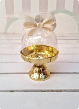 Büyük Boy Cup Cake Fanus Mika Kutu (renkli ayak) 1 no