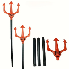 Kırmızı Renk Halloween Cadılar Bayramı Çatal 107 cm
