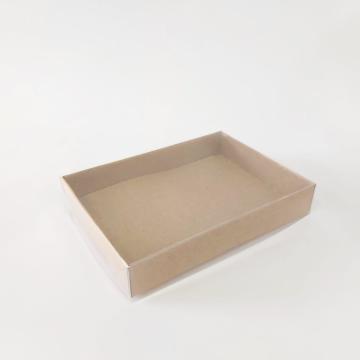 15x11x3 Altı Kraft Karton Üstü Asetat Kutu