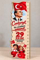 29 ekim konseptli cetvel tekli /  5 li TEKLİ