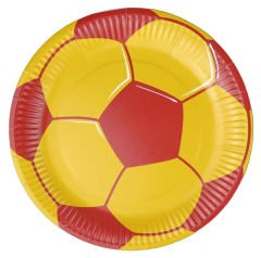 TABAK FUTBOL TOPU KARTON 300 GR 23 CM PK:8 KL.24
