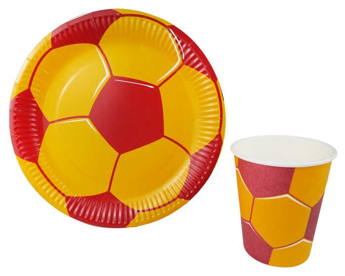 TABAK FUTBOL TOPU KARTON 300 GR 23 CM PK:8 KL.24