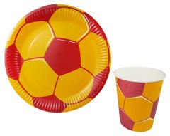 TABAK FUTBOL TOPU KARTON 300 GR 23 CM PK:8 KL.24