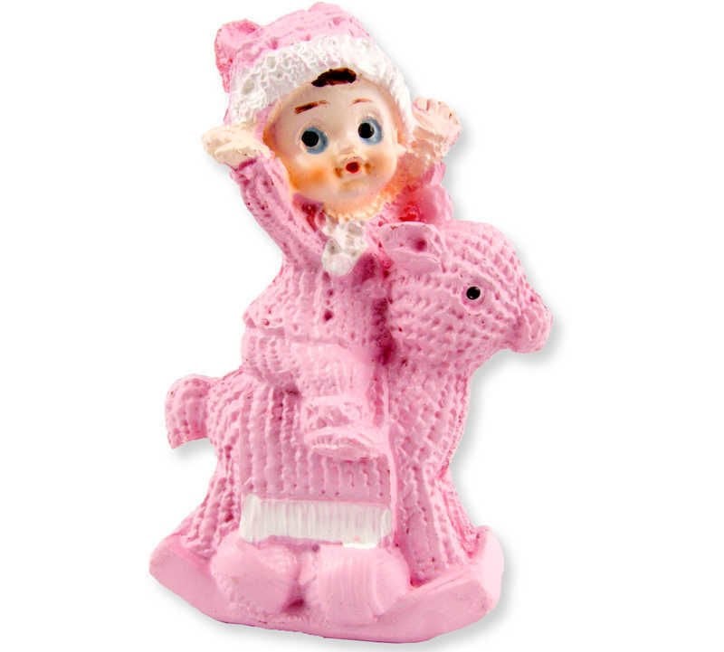 BEBEK ATIN ÜSTÜNDE PEMBE P10-720