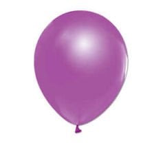 BALON METALİK DÜZ 12 İNC LİLA PK:100 KL:50