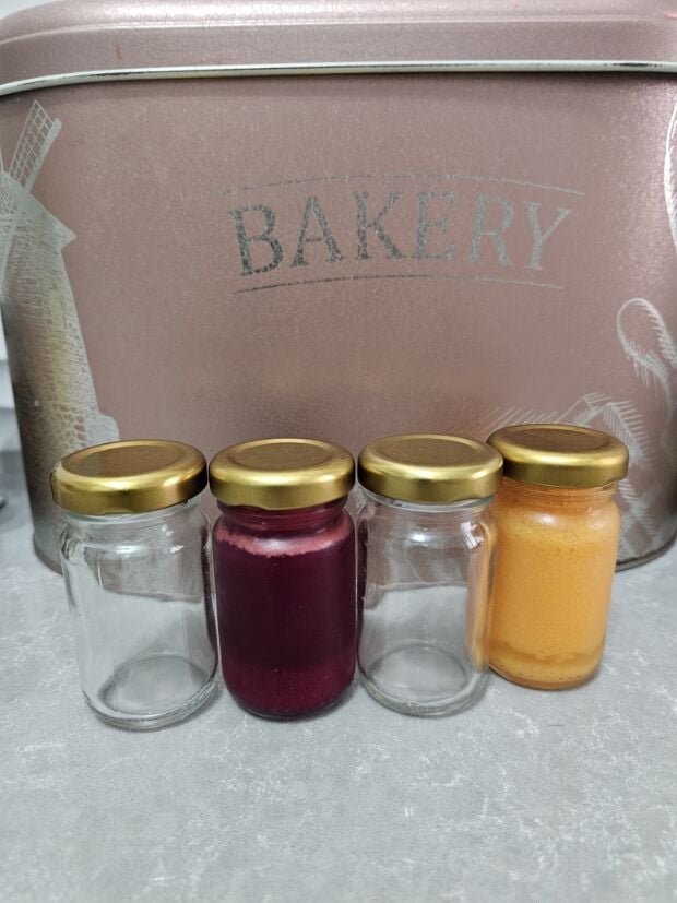 Gold Kapaklı Cam kavanoz (67 cc)