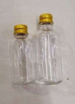 50 cc Çevir Kapaklı Şurup Şişesi