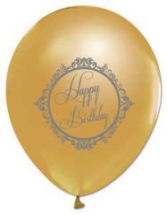 BALON HAPPY BIRTHDAY ALTIN PK:100 KL:50