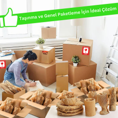 Petek Dolgu Ambalaj Kağıdı 38 Cm X 50 Metre