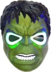 Led Işıklı Yeşil Dev Hulk Maskesi