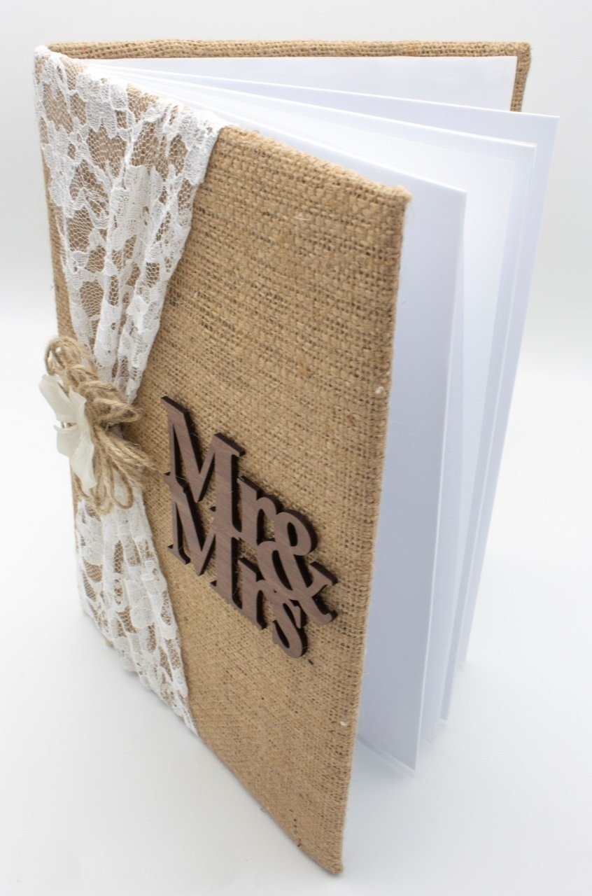 Mr & Mrs Yazılı Nikah Anı Defteri