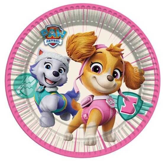 8 Lİ PAW PATROL SKYE TABAK