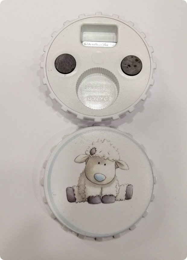 6 Cm Uv Baskılı KÜÇÜK Yuvarlak Mıknatıslı Açacak