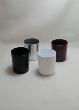 12 Li Büyük Boy Renkli Cam Bardak 180 cc