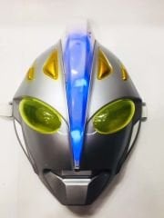 Led Işıklı Robot Uzaylı Maskesi Çocuk Boy
