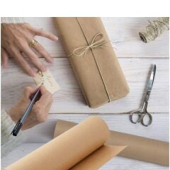 Kraft Rulo Ambalaj Kağıdı, Çeyiz, Hediye Paketleme, Çiçek Buket, DIY Kağıdı, 70cm x 10m, 80 g/m