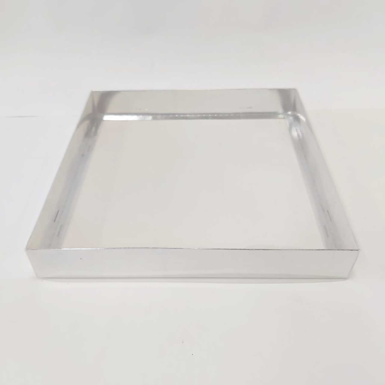 35x35x5 cm Altı Karton Üstü Asetat Kutu