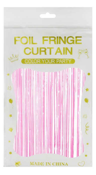 KAPI BANNER FON METALİZE İTHAL PEMBE 1X2 MT PK:1