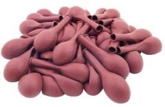 BALON DÜZ 12 İNC BORDO VİŞNE PK:100 KL:28