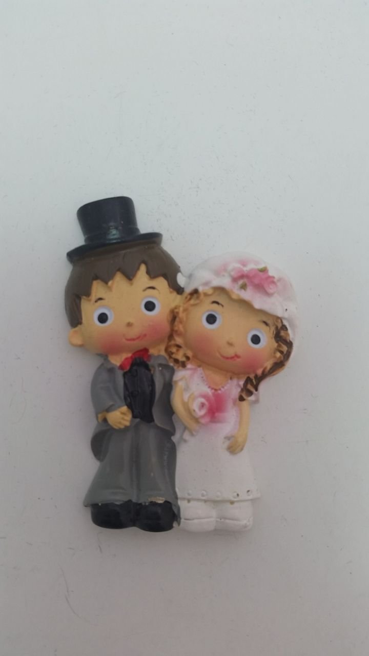 örgülü saçlı Gelin Damat biblo 10 lu