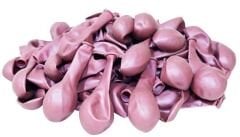 BALON METALİK DÜZ 12 İNC GÜL KURUSU PK:100 KL:28