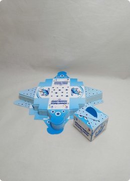 50 Adet Uçaklı lokumluk kutusu