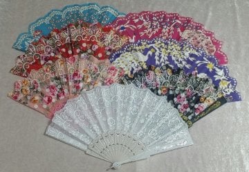 Figürlü Yelpaze 25 cm