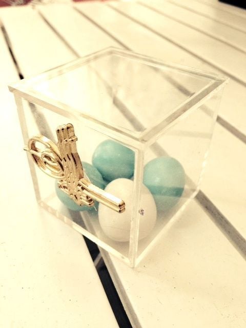 Mika Küp Kutu Nikah&Bebek Şekeri Objesi