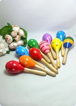 20 Cm Ahşap Marakas