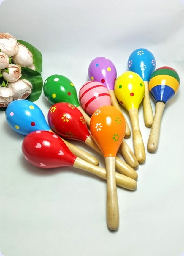 20 Cm Ahşap Marakas