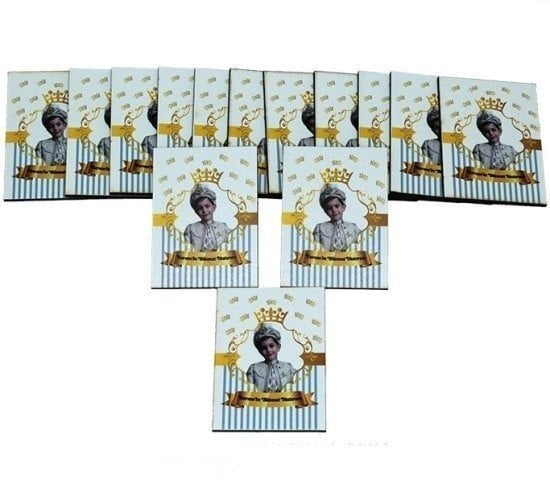 7*10 cm Baskılı Resimli Ahşap Sünnet Süsü