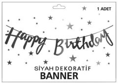 FLAMA HAPPY BRITHDAY SİYAH PK:1 KL:300