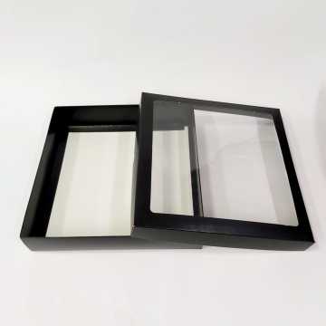 25x25x5 cm Pencereli Karton Asetat Kutu