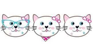 MASKE MISS CAT PK:6 KL:144