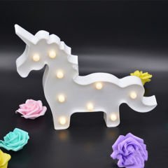 Led Işıklı Unicorn At Gece Lambası
