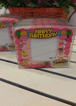 25 li Magnet Çerçeve (Happy Birthday)