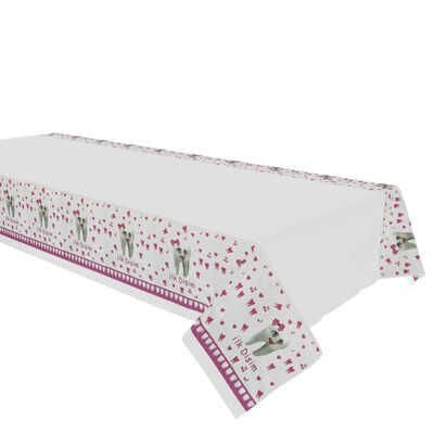 MASA ÖRTÜSÜ İLK DİŞİM PEMBE 120X180 CM PK:1-KL:200