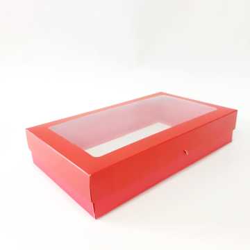 25x15x5 cm Pencereli Karton Asetat Kutu