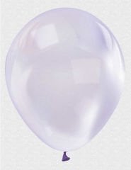 Mor Renk Ekstra Şeffaf Lateks Balon 100 Adet