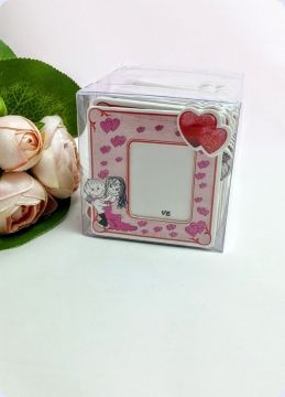 25 li Magnet Çerçeve (Kalpli)