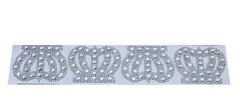 TAÇ KÜÇÜK ÜTÜ İLE YAPIŞAN 6x4.6cm (HOT-FIX) PK:4