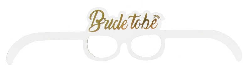 GÖZLÜK MASKE VARAKLI BRIDE TO BE ALTIN PK:8 KL:300