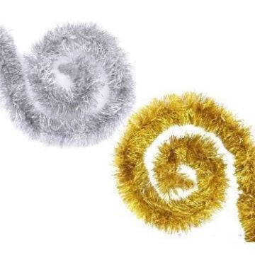 6 cm Çapında Sim Yılbaşı Süsleri (2 metre)