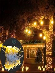 10mt 100 Led IP65 Dış Mekan Led Işık Siyah Kablo